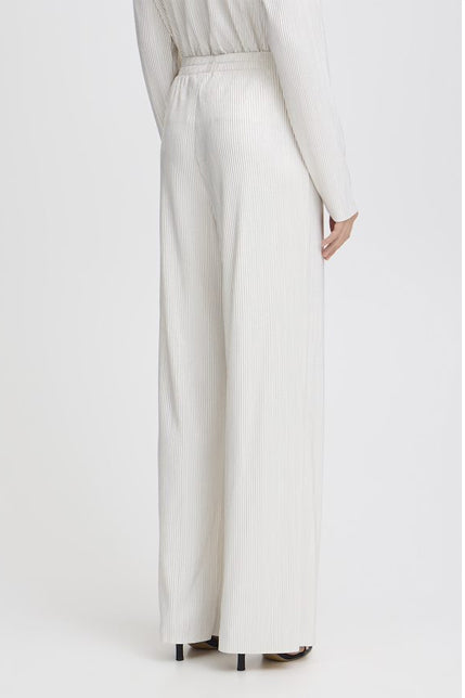 ICHI Mathilde Champagne Silver Trousers