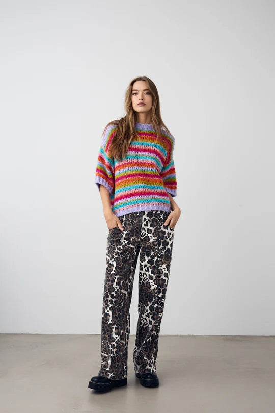 Noella Mimi Rainbow Combo Pullover