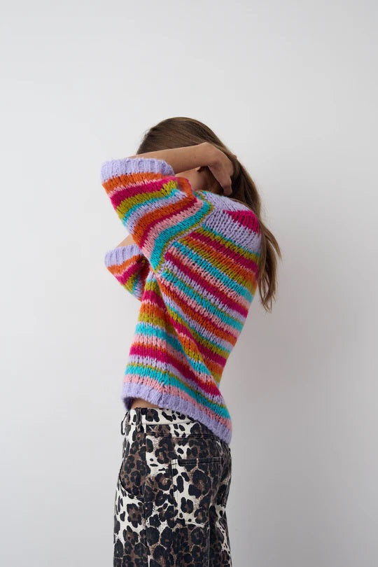 Noella Mimi Rainbow Combo Pullover