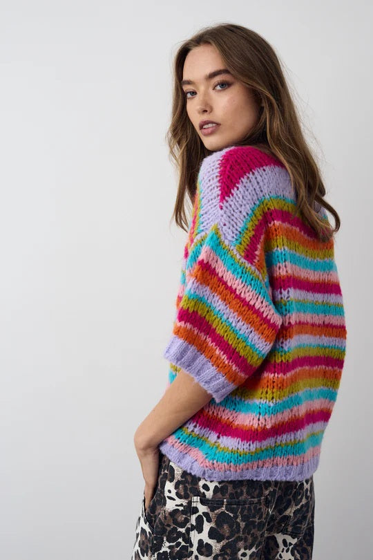 Noella Mimi Rainbow Combo Pullover