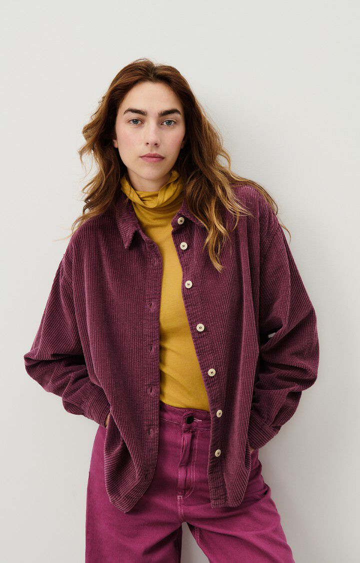 American Vintage Padow Purple Shirt