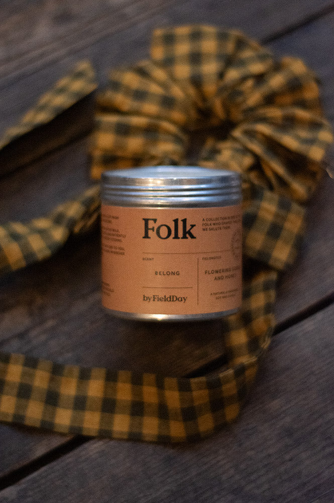 FieldDay Belong Folk Tin Candle