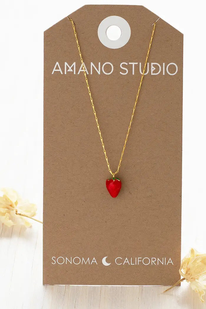 Amano Strawberry Necklace