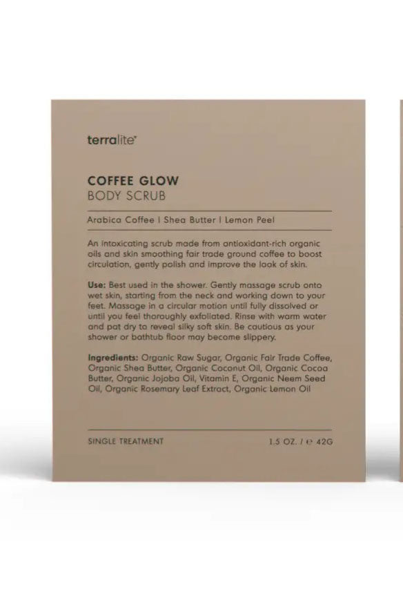 Terralite Coffee Glow Body Scrub