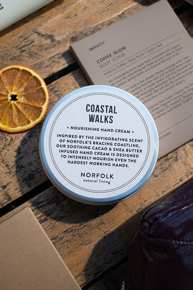 Norfolk Natural Living 100ml Coastal Walks Hand Cream Tin