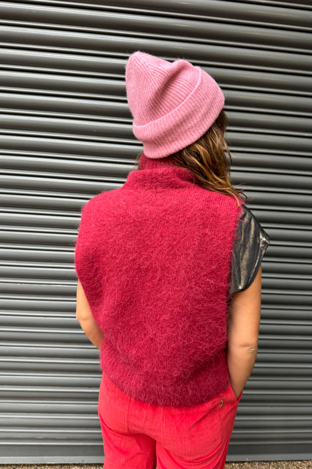 Bellerose Red Dahlia Daren Vest