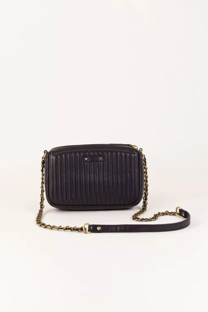 Sessùn Divinou Small Black Quilted Bag