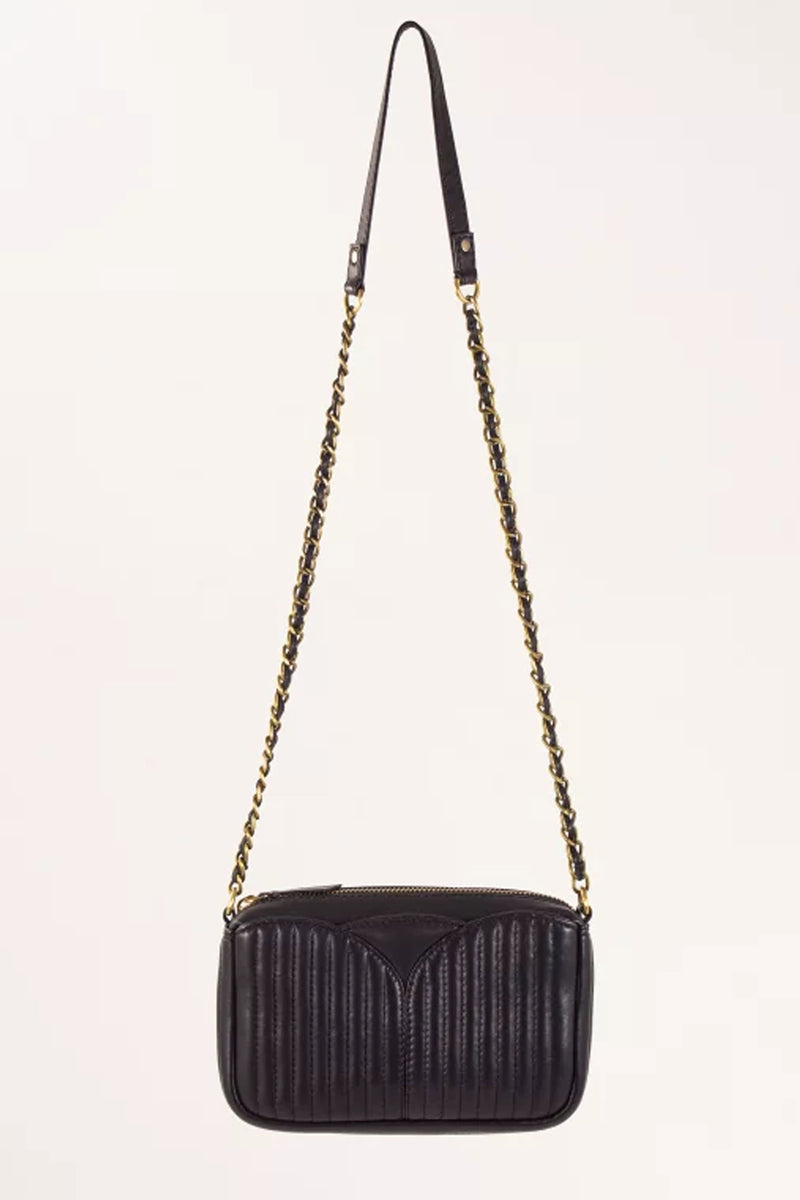 Sessùn Divinou Small Black Quilted Bag