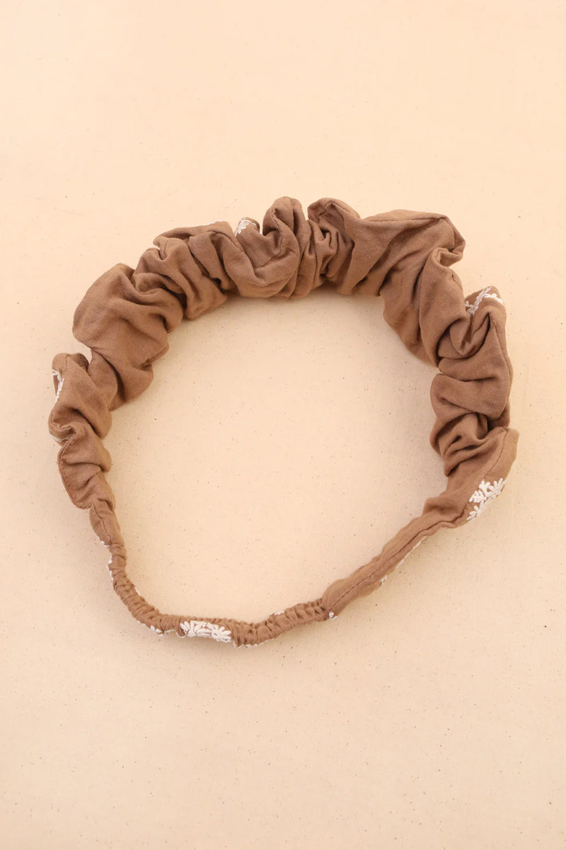 Meadows Fawn Scrunchie Headband - The Mercantile London