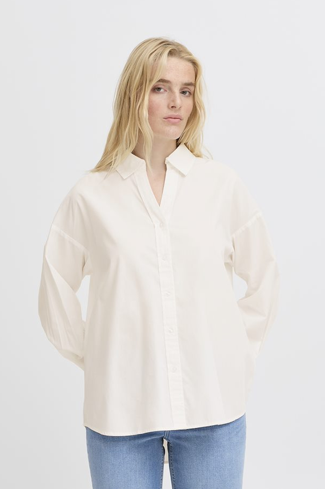 ICHI Estama Blanc Shirt