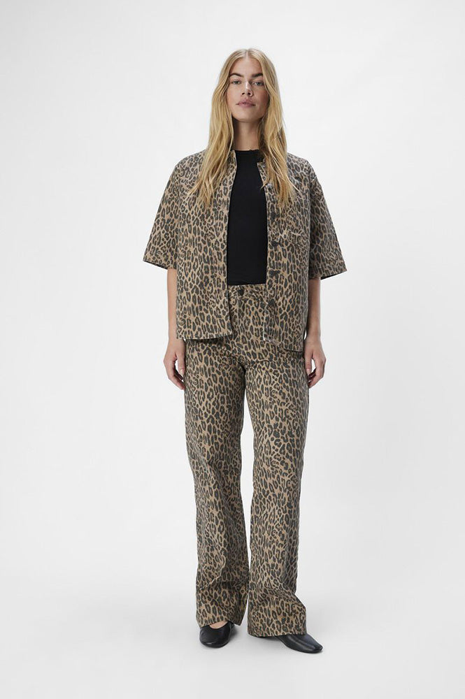 Object Seni Moji Leopard Trousers