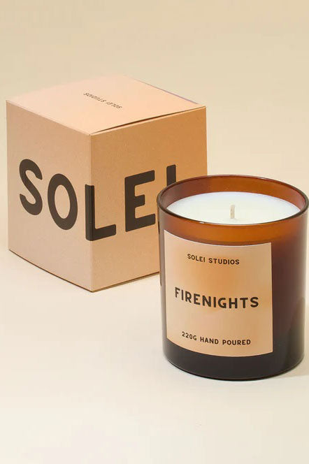 Solei Studios Firenights Candle