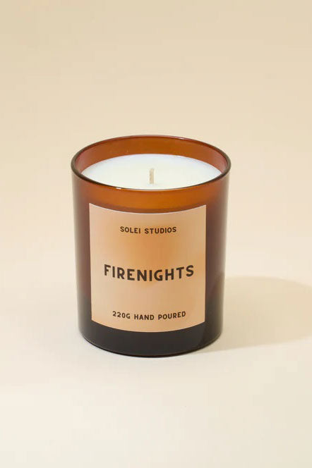 Solei Studios Firenights Candle