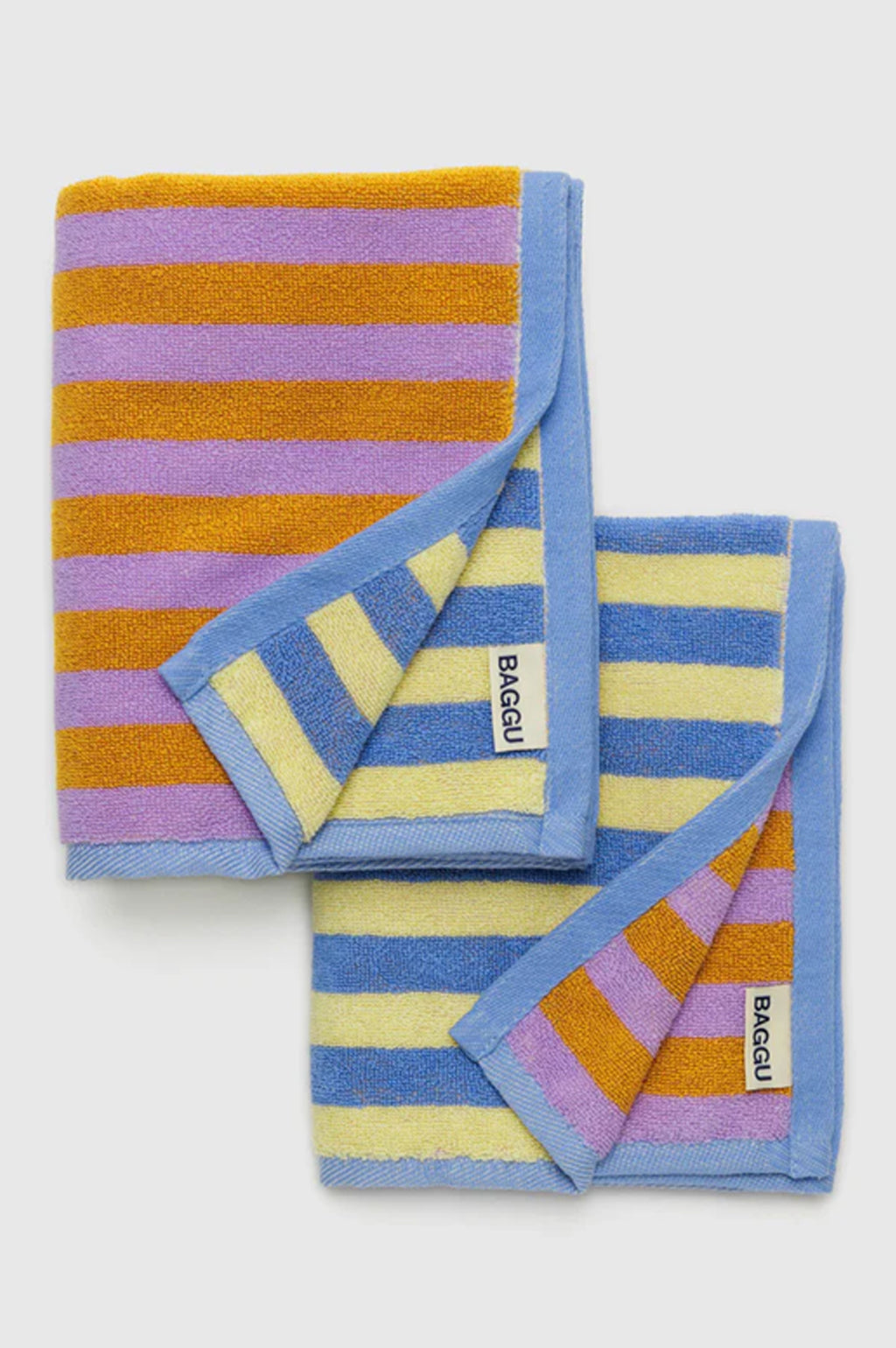 Baggu Hotel Stripe Set of 2 Hand Towels