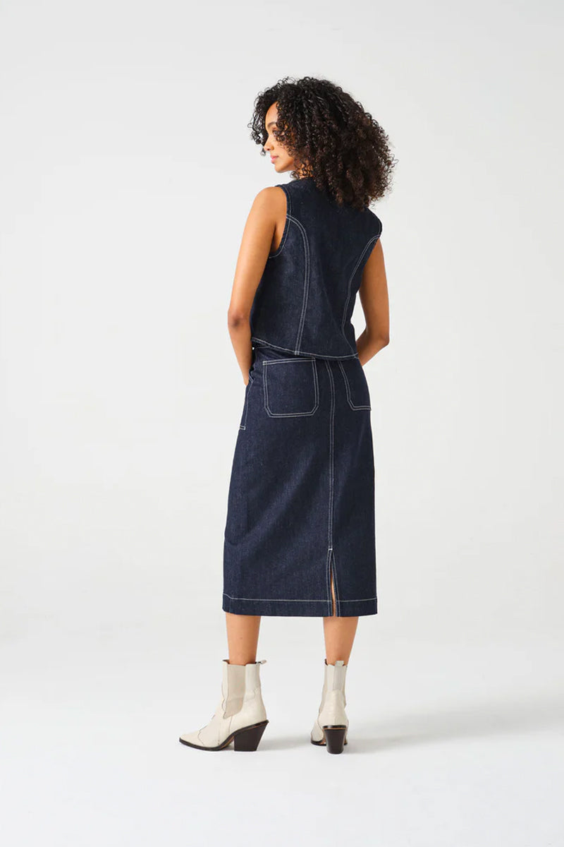 Seventy + Mochi Elodie Midi Skirt | The Mercantile London