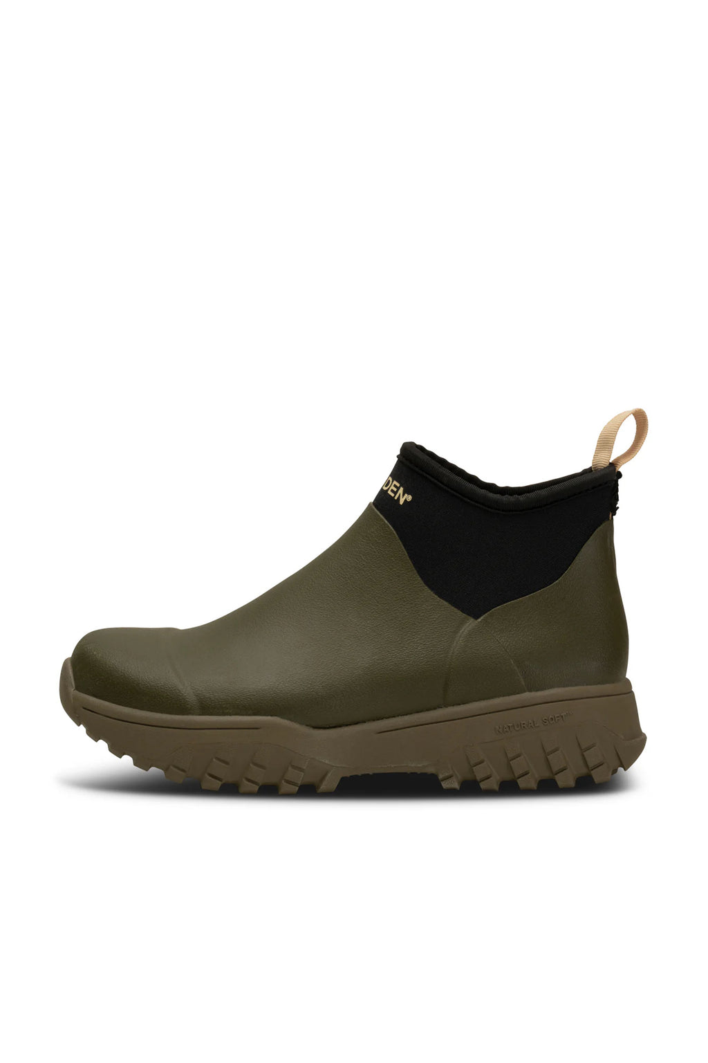 Woden Irene Waterproof Dark Olive Boots