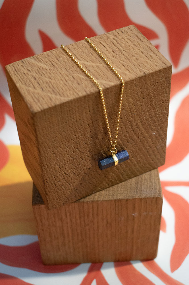 Ash London Ditta Necklace Lapis Lazuli