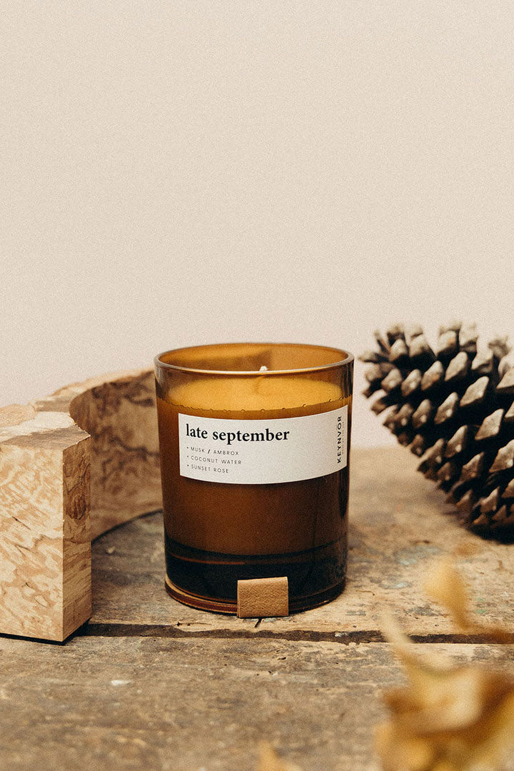 Keynvor Late September Candle (‬Coconut + Rose)