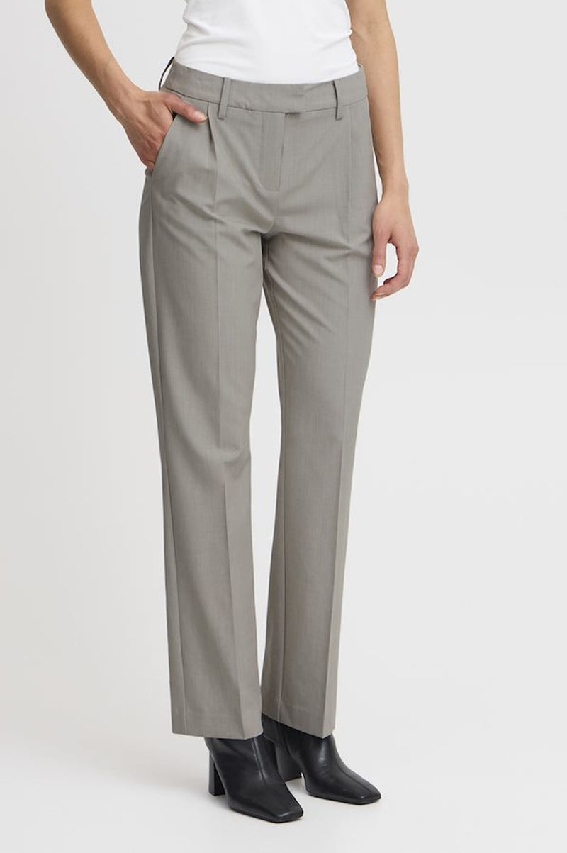 Fransa Malea Flint Gray Melan Trouser