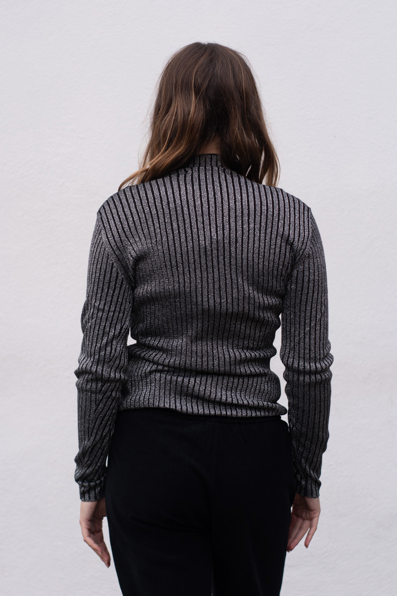 Minus Lemia Knit Silver Pullover