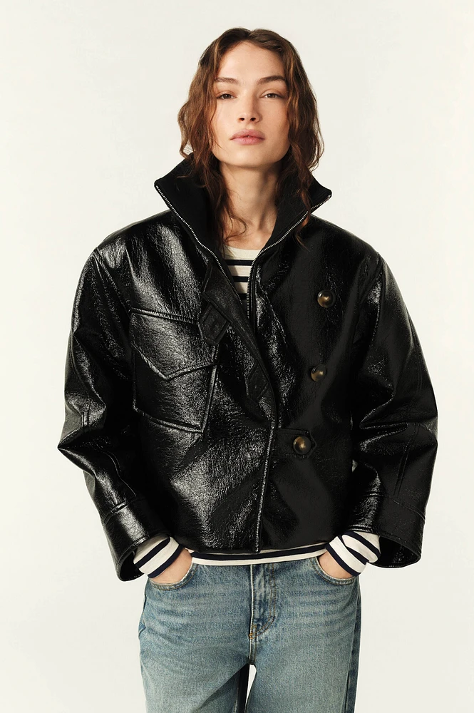 Ba&sh Morina Black Jacket