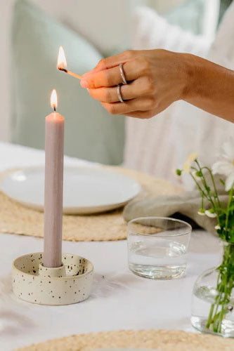 St. Eval Atlantic Mushroom Dinner Candles