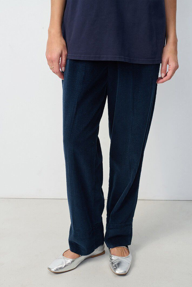 American Vintage Padow Navy Trousers