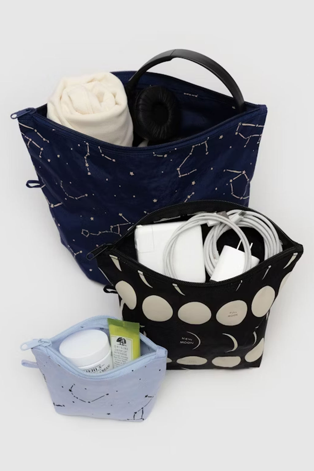 Baggu Go Pouch Night Sky Set