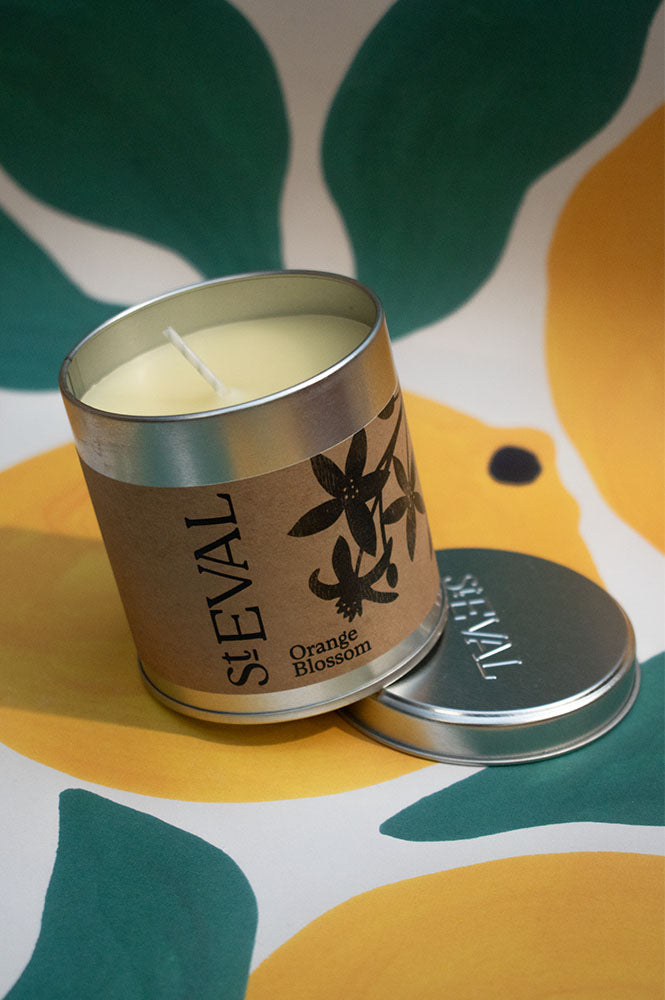 St. Eval Orange Blossom Scented Tin