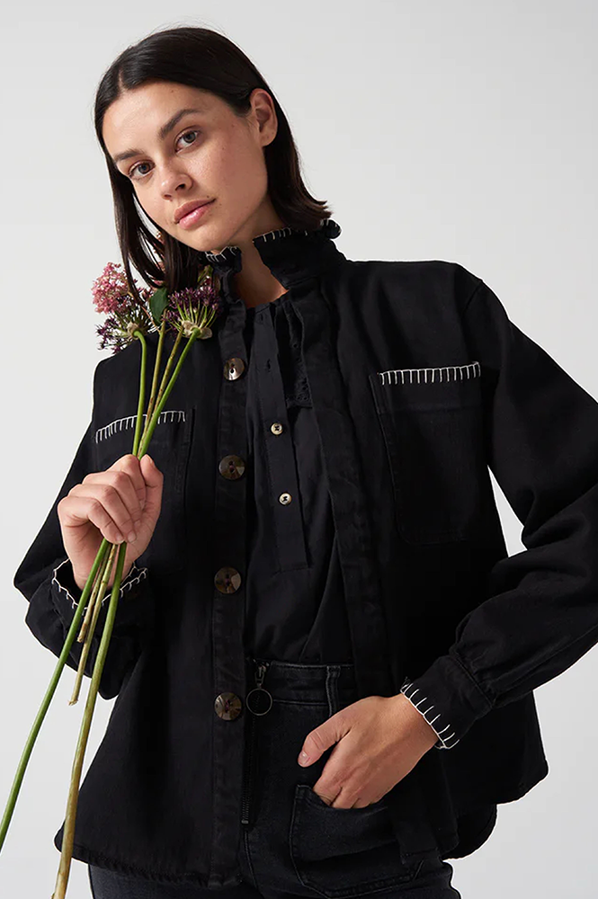 Seventy + Mochi Pablo Black Jacket | The Mercantile London