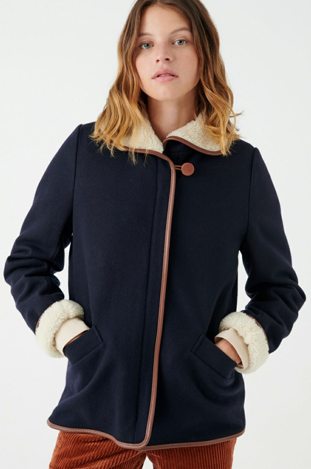 Sessùn Paolo Navy/Chesnut Jacket