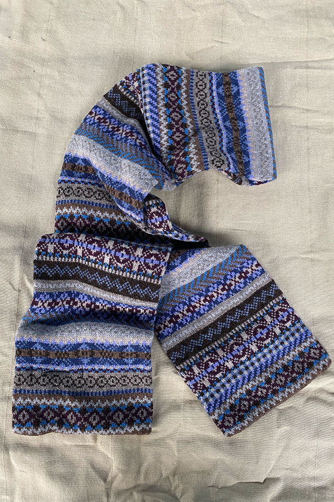 Green Grove Weavers Lorimer Fairisle Scarf