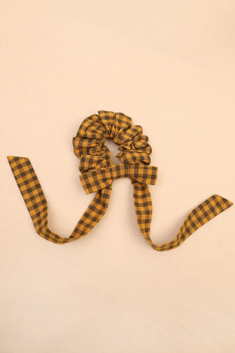 Meadows Long Bow Scrunchie - The Mercantile London