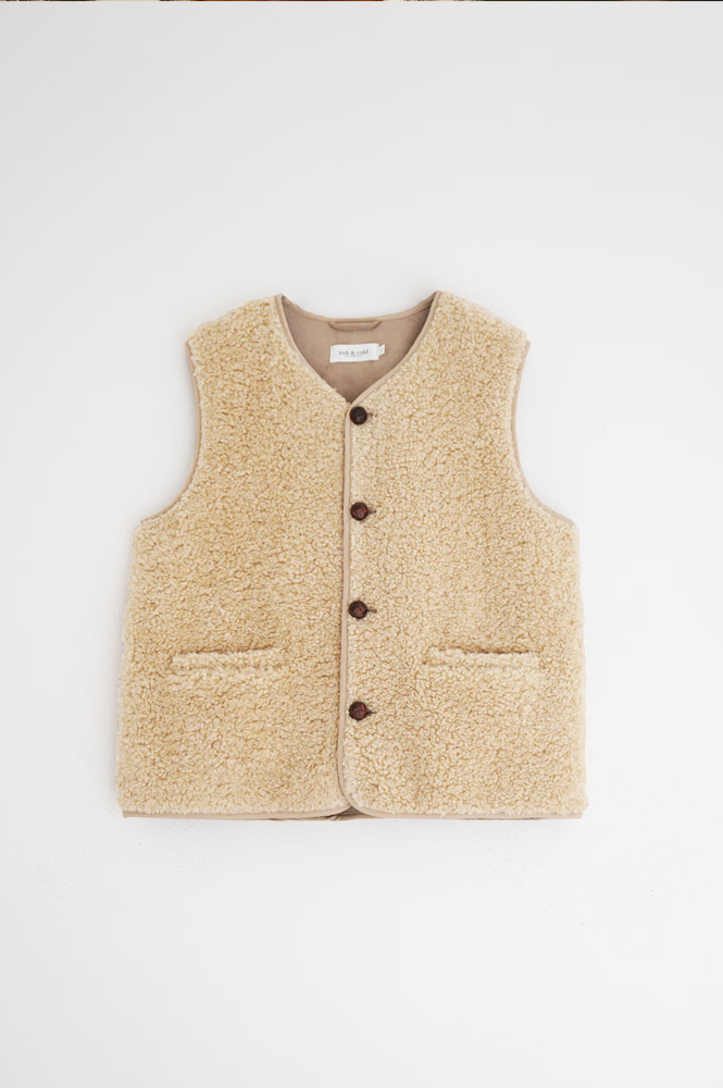 Indi & Cold Crudo Teddy Vest