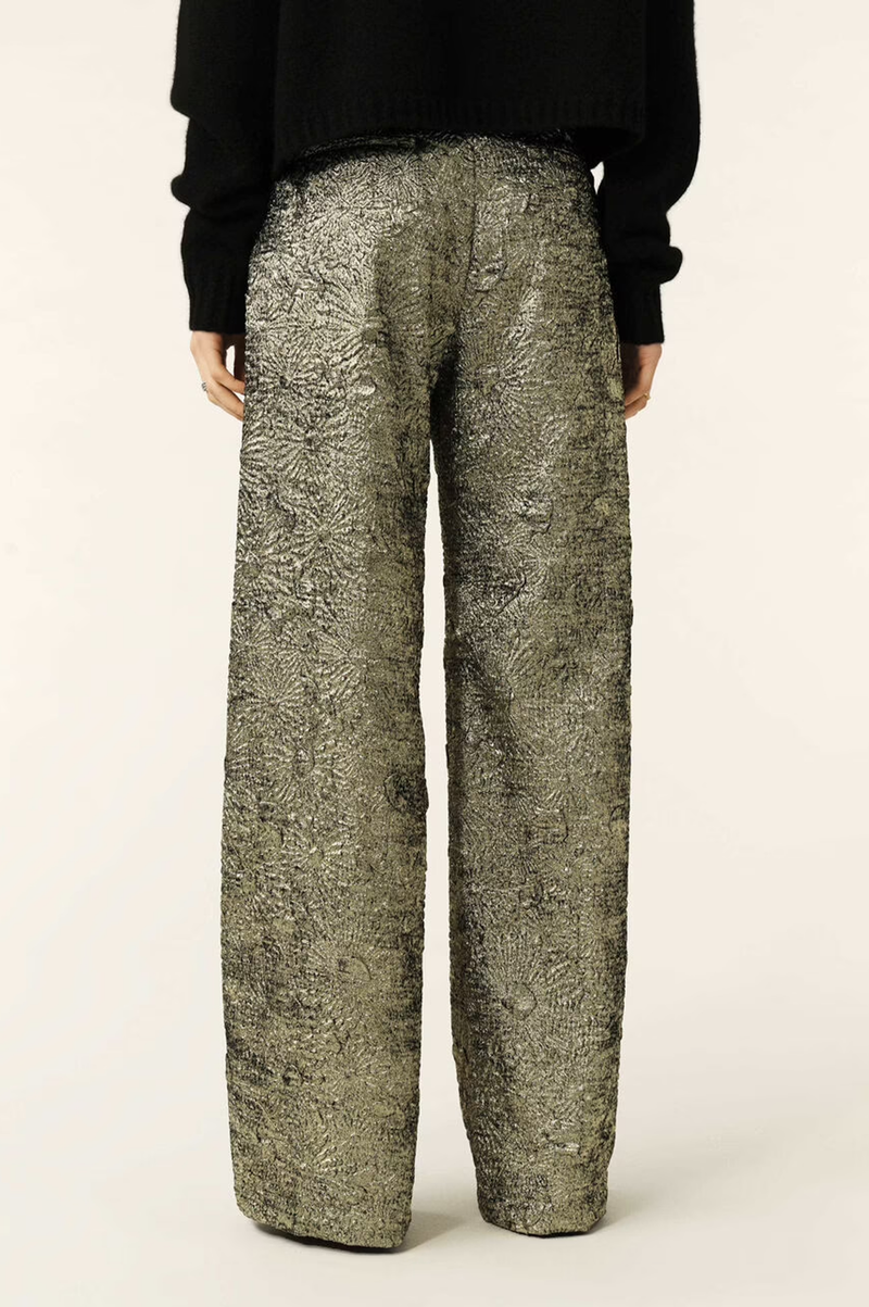 Ba&sh Bista Gold Trousers