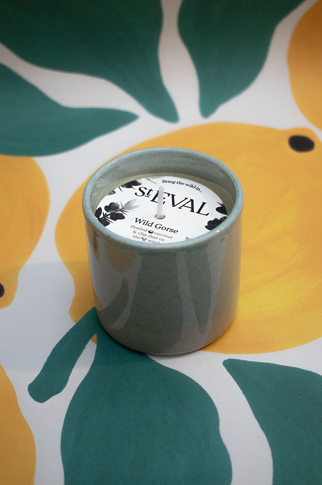 St. Eval Sea & Shore Wild Gorse Ceramic Candle