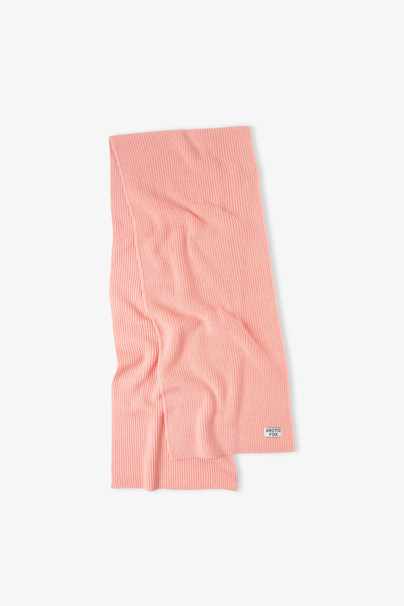 Arctic Fox Recycled Bottle Pastel Pink Scarf - The Mercantile London