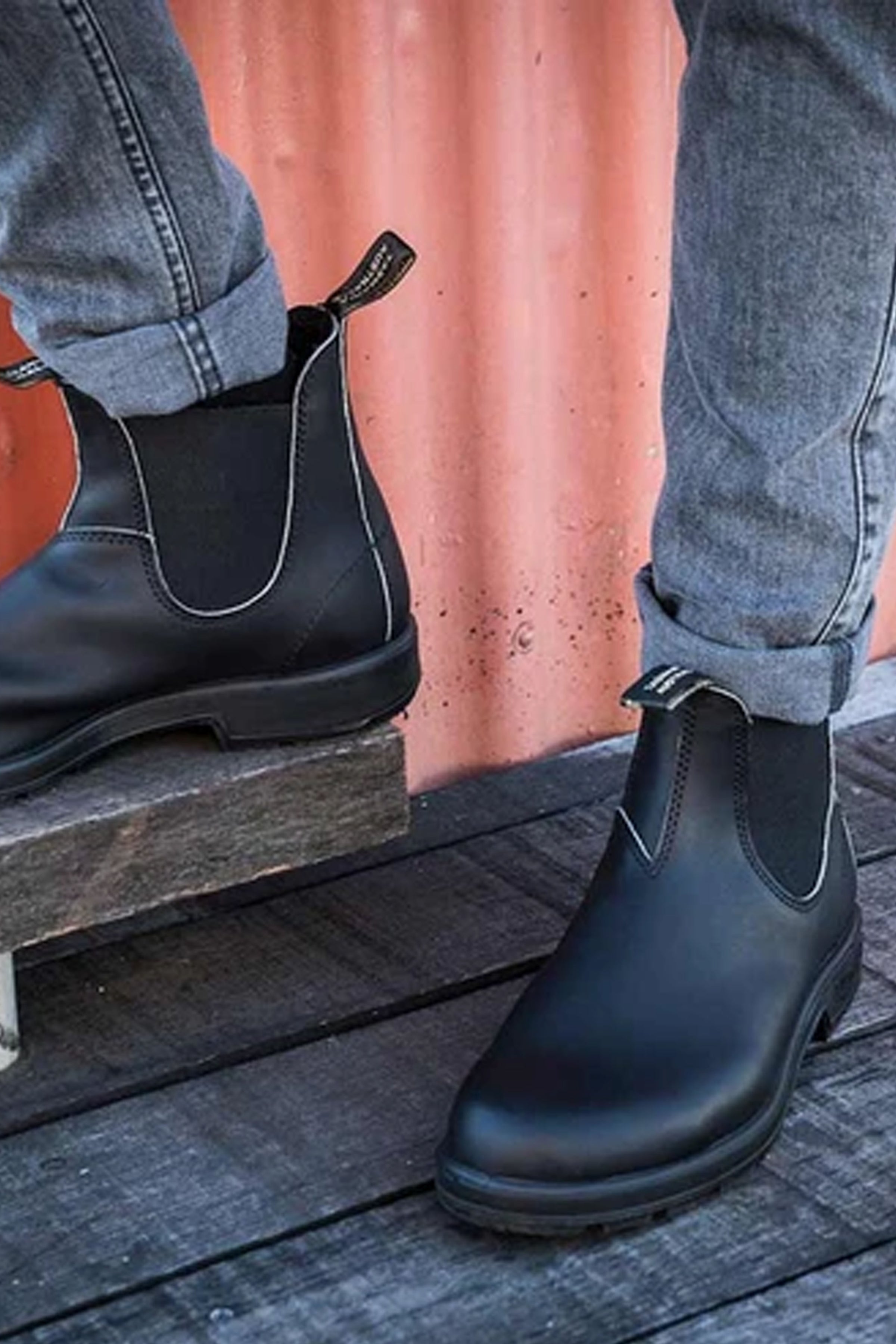 Blundstone 558 Black Leather Boots The Mercantile London