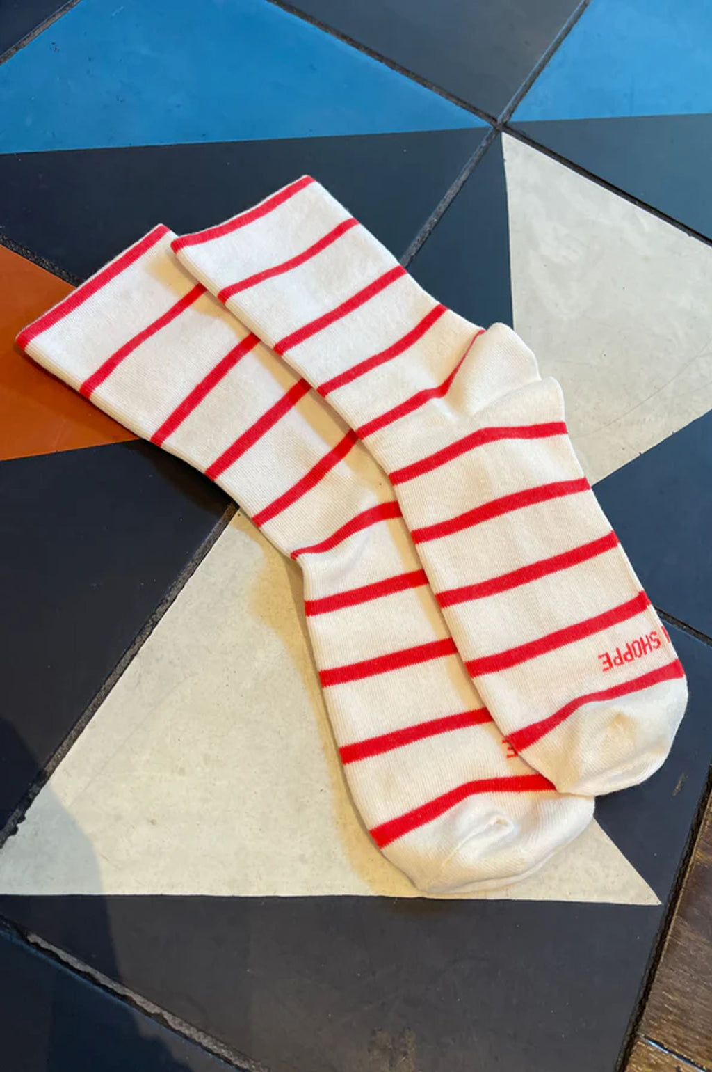 Le Bon Shoppe Wally Candy Cane Socks - The Mercantile London