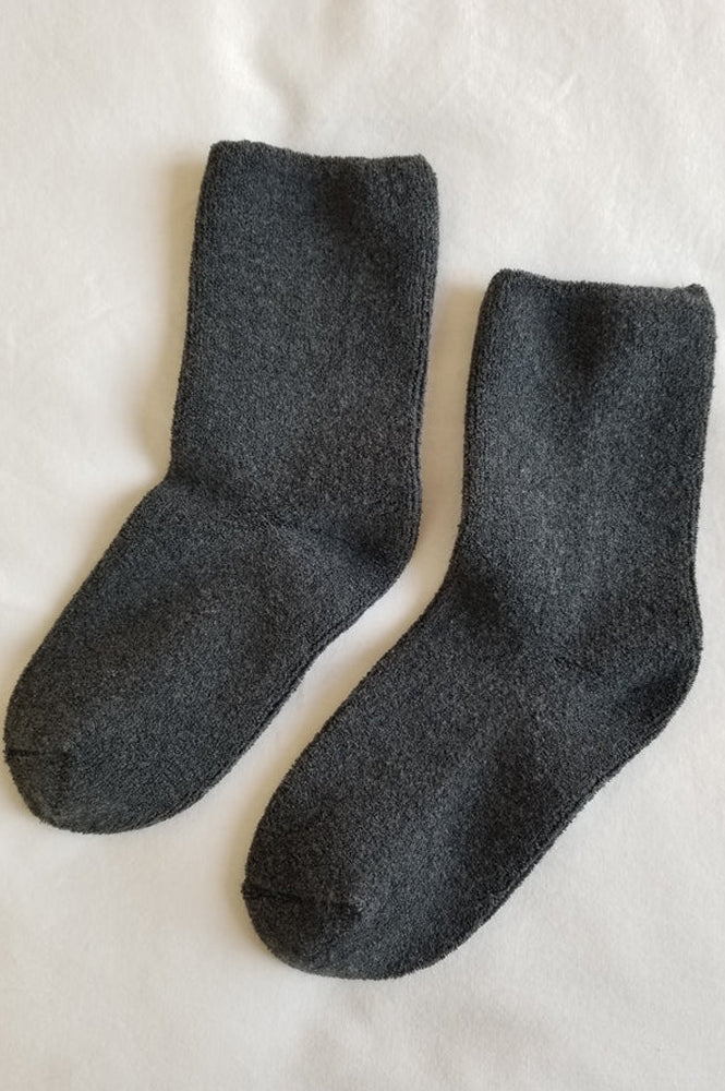 Le Bon Shoppe Cloud Charcoal Socks - The Mercantile London