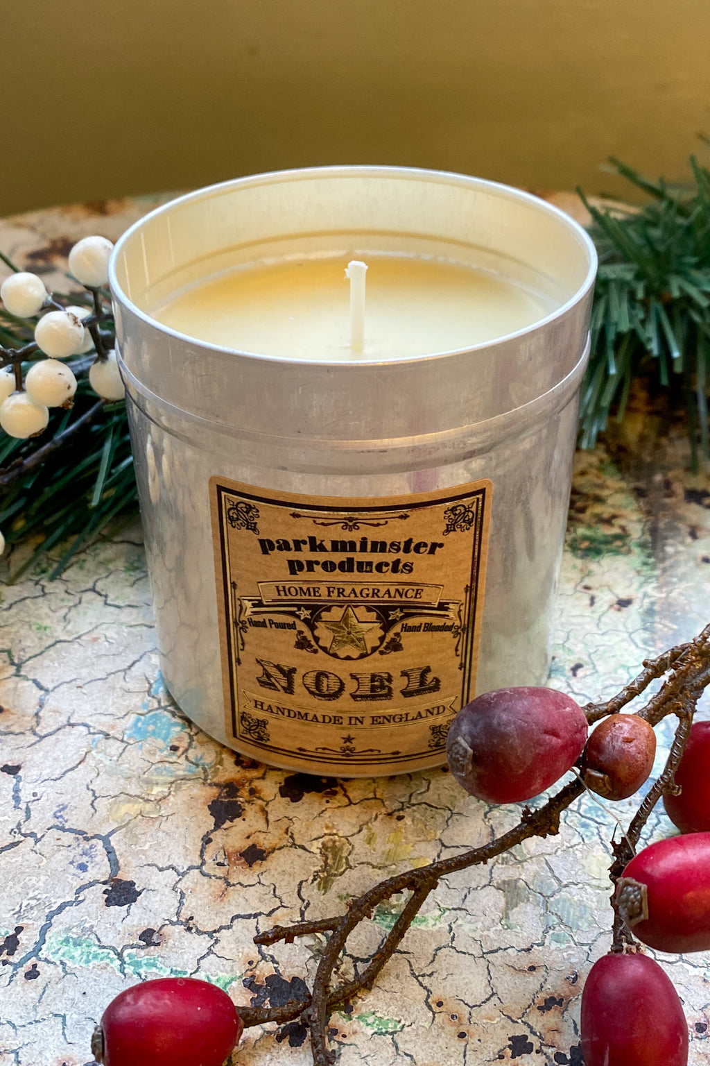 Parkminster Noel Tin Candle - The Mercantile London