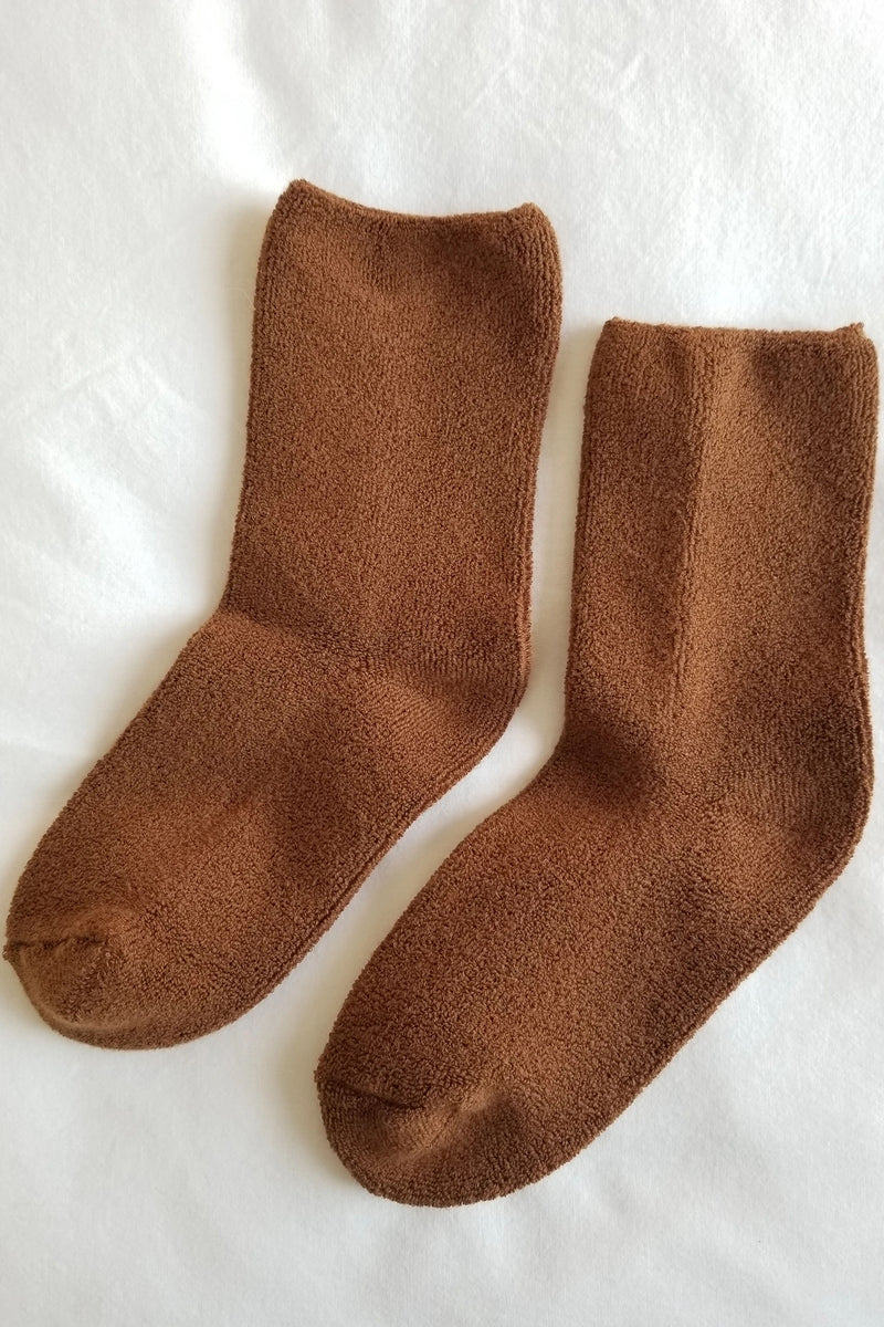 Le Bon Shoppe Cloud Sepia Socks - The Mercantile London