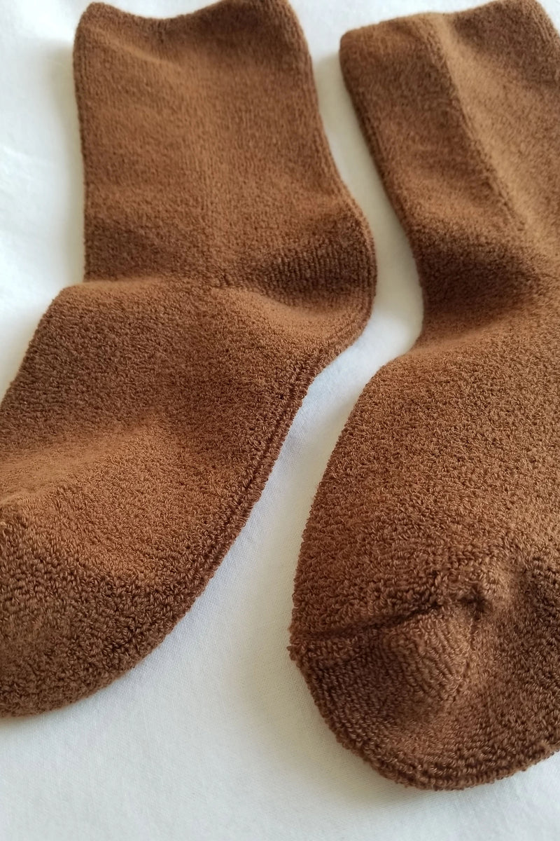 Le Bon Shoppe Cloud Sepia Socks - The Mercantile London