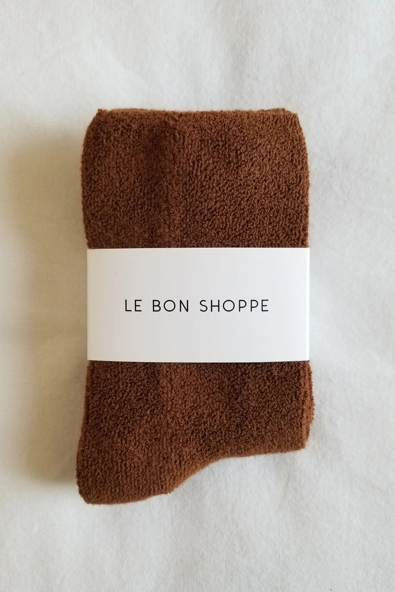 Le Bon Shoppe Cloud Sepia Socks - The Mercantile London